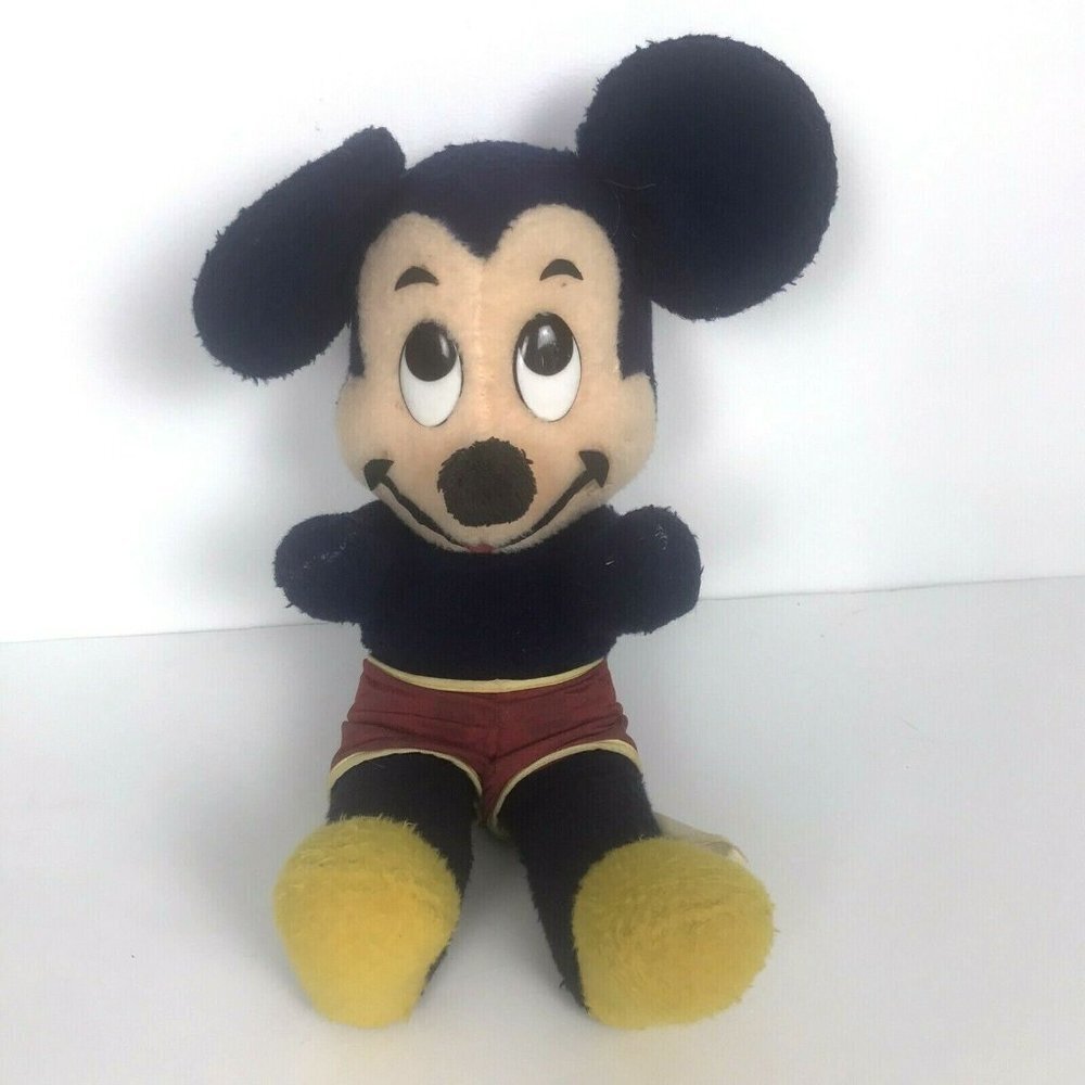 Vintage Mickey Mouse Club Plush 15" Walt Disney Characters California Stuffed